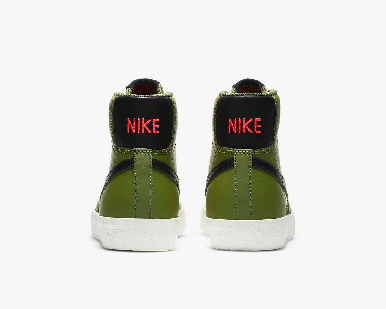 Giày Nike SB Blazer Mid Bright Crimson 'Lemon Venom Black' DH1017-300 - Ảnh 4