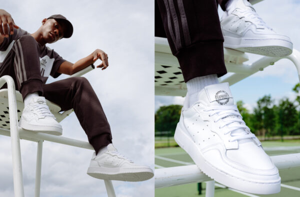 Giày Adidas Supercourt Shoes 'Triple White' EE7726 - Ảnh 5