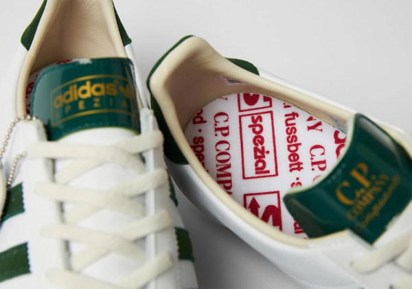 Giày Adidas x C.P. Company Italia Spezial White Bold Green GV7659 - Ảnh 4