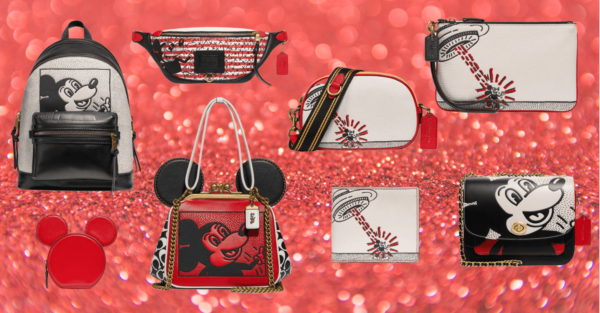 Ví Coach x Disney Mickey Mouse 'Red' Y8KY2HF0F6 - Ảnh 4