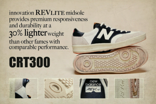 Giày New Balance CRT300 'Black Grey' CRT300CA - Ảnh 3
