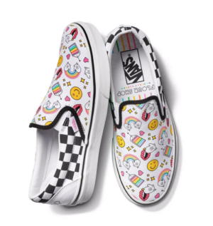 Giay Vans Flour Shop x Classic Slip-On 'Icons Checkerboard' VN0A4U382NI