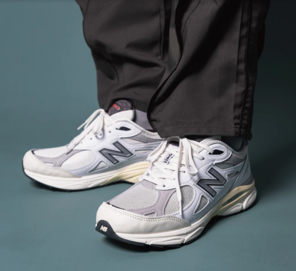 Giày New Balance 990v3 'MiUSA Sea Salt' M990AL3 - Ảnh 2