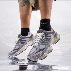 Alternative view of Giày New Balance 9060 'Rain Cloud' U9060GRY