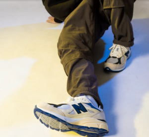 Giay New Balance In USA 990 V3 'White Blue' M990WB3