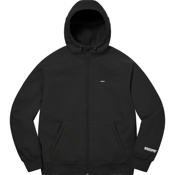 Ao Supreme WINDSTOPPER Zip Up Hooded Sweatshirt 'Black'