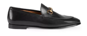Gucci Horsebit Black Leather Loafers 482464-BLM00-1000