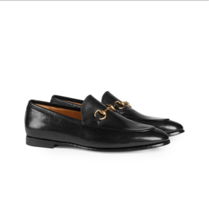 Alternative view of Gucci Horsebit Black Leather Loafers 482464-BLM00-1000