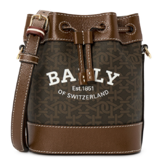 Túi Bally B-Monogram CLEOH XS TML 801 Women's 'Brown' CLEOH-XS-TML-801