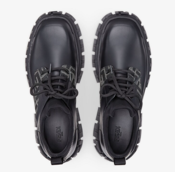 Giày Fendi Lace Ups 'Black' 7L1459ADMKF1DV5 - Ảnh 3