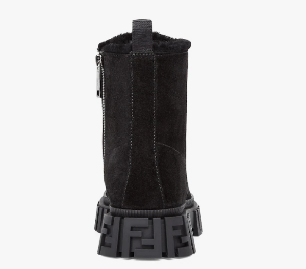 Giày Fendi Force 'Black Suade' 7U1448AGD6F0ABB - Ảnh 3