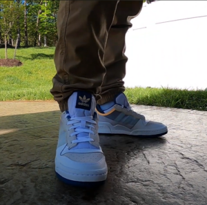 Alternative view of Giày Adidas Forum Low TT 'White Crew Blue' FY4967