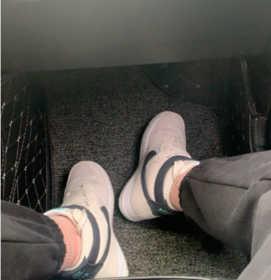 Alternative view of Giày Nike Air Force 1 High 'Cream Black' DH7566-100