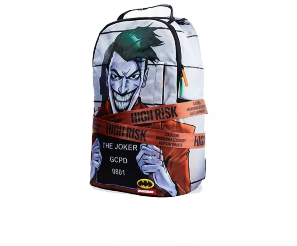 Balo Sprayground x DC Joker Mug Shot W0525855 - Ảnh 2