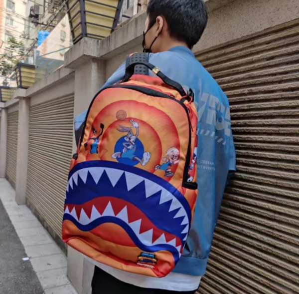 Balo Sprayground x Space Jam Multicolor W0735771 - Ảnh 4