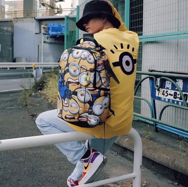 Balo Sprayground Minions 'Multicolor' W0635821 - Ảnh 4