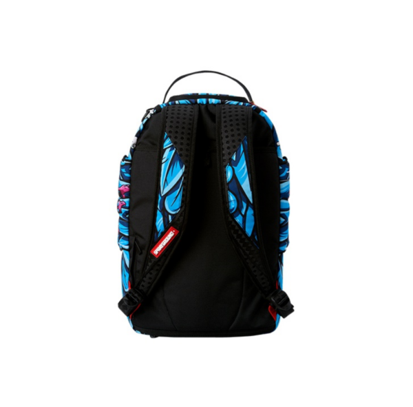 Balo Sprayground Wall Street Shark White Blue W0635802 - Ảnh 3