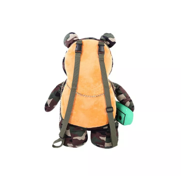 Balo Sprayground Money Bear Doll 'Camo' W0637001 - Ảnh 3