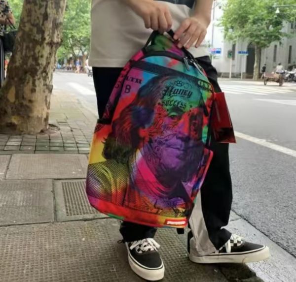 Balo Sprayground Dollar Print 'Multicolor' W0645806 - Ảnh 4