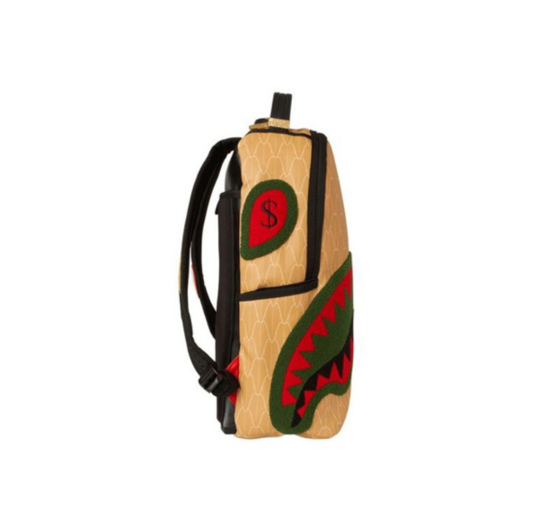 Balo Sprayground Spucci Gang Brown 910B3168NSZ - Ảnh 3