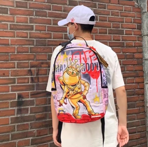 Balo Sprayground Man On Moon Multicolor W0525837 - Ảnh 4