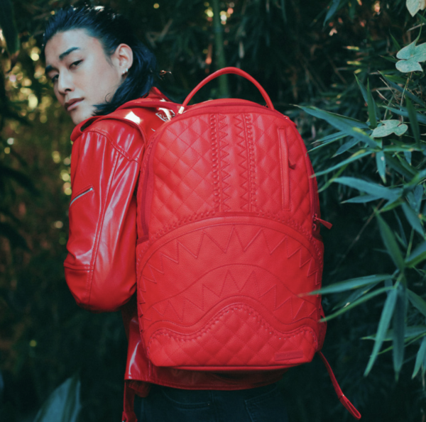 Balo Sprayground DLX Shark Red W0815709 - Ảnh 4