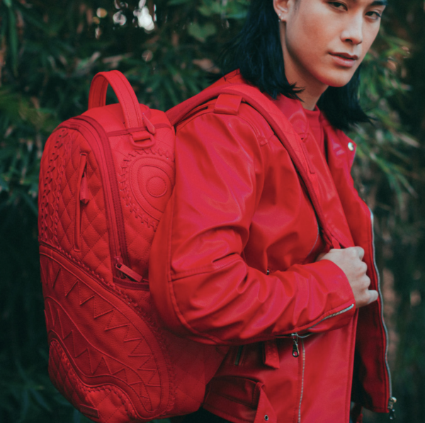 Balo Sprayground DLX Shark Red W0815709 - Ảnh 5