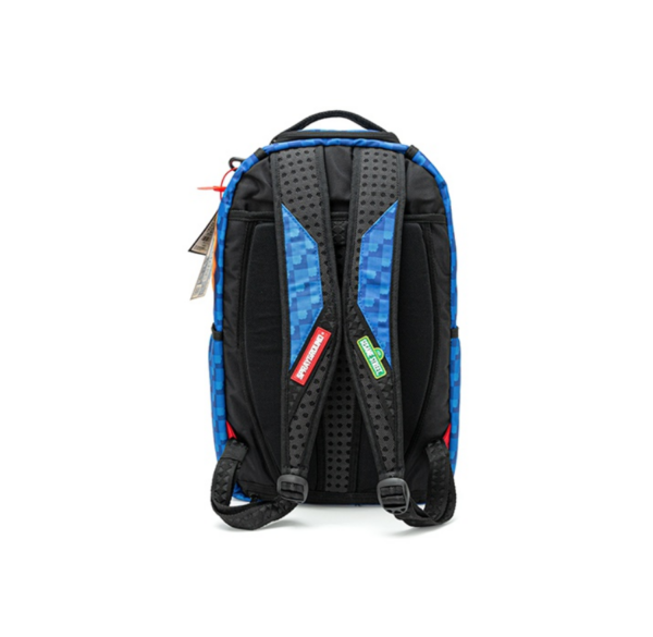 Balo Sprayground DLX Shark 'Brown Blue' W0735768 - Ảnh 3