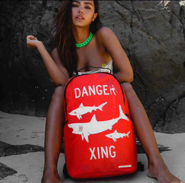 Balo Sprayground DLX Shark Xing 'Red' W0525812 - Ảnh 4