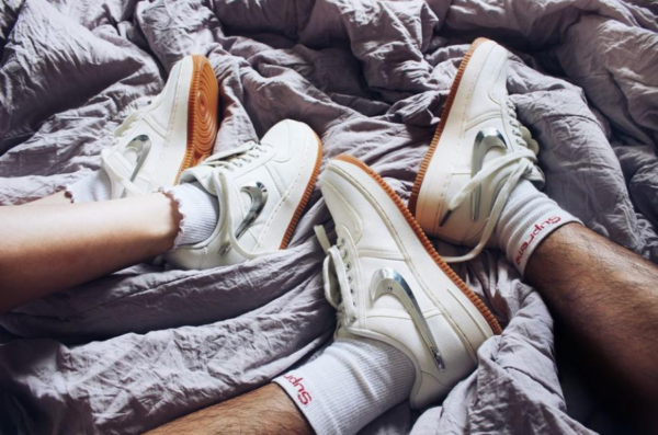 Giày Nike Air Force 1 Low Travis Scott Sail AQ4211-101 - Ảnh 7