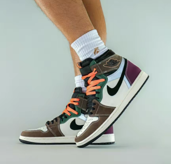 Giày Nike Air Jordan 1 High OG ‘Crafted’ DH3097-001 - Ảnh 2