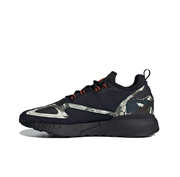 Giày Adidas Originals ZX 2K Boost Black Camo GW2328 - Ảnh 4