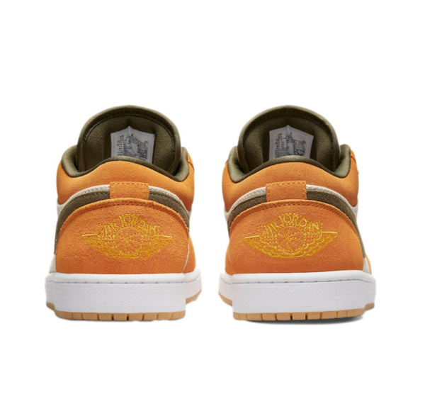 Giày Nike Air Jordan 1 Low ‘Orange Olive’ DH6931-102 - Ảnh 9