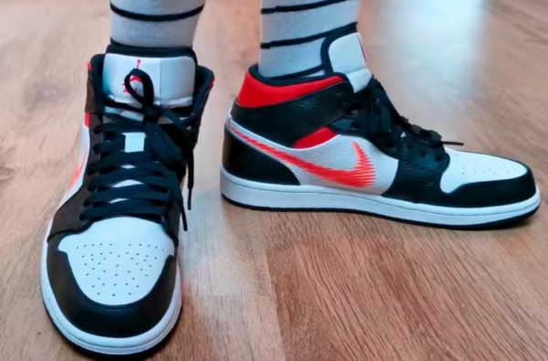 Giày Nike Air Jordan 1 Mid 'Zig Zag Swoosh' DN4929-100 - Ảnh 5