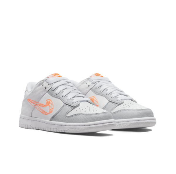 Giày Nike Dunk Low SE GS '3D Swoosh' DR0171-100 - Ảnh 4