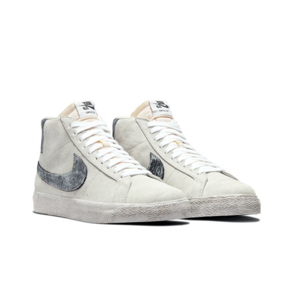 Giày Nike SB Blazer Mid Faded 'Grey Black' DA1839-002 - Ảnh 6