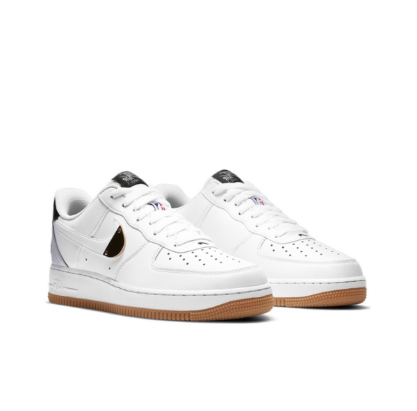 Giày Nike NBA x Air Force 1 '07 LV8 'White Pure Platinum' CT2298-100 - Ảnh 3
