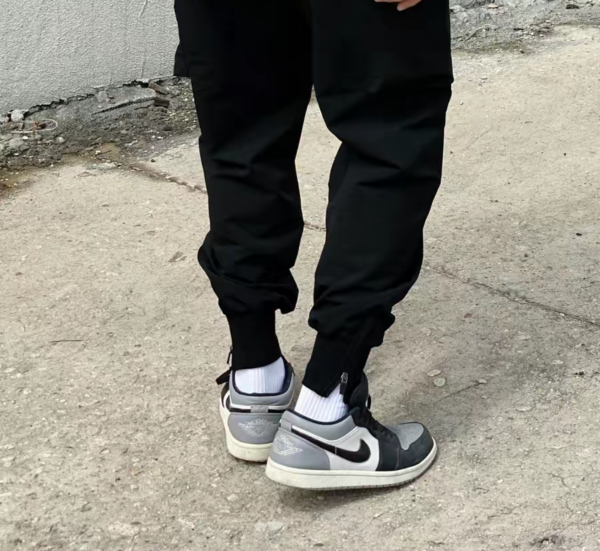 Giày Nike Air Jordan 1 Low 'Shadow Toe' 553558-052 - Ảnh 8