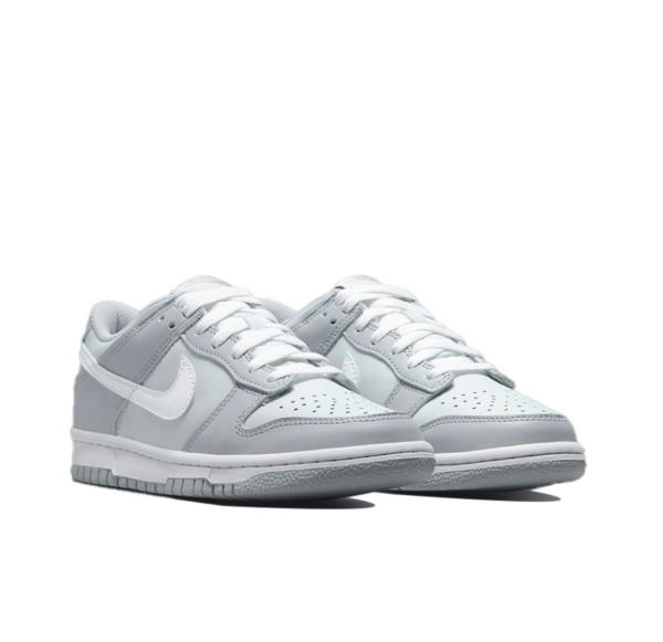 Giày Nike Dunk Low GS 'Wolf Grey' DH9765-001 - Ảnh 9