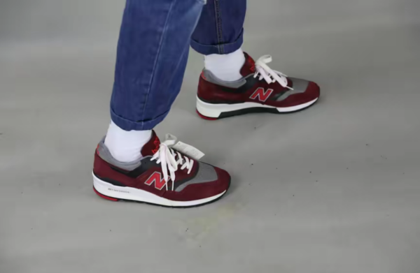 Giày New Balance 997 'Burgundy' M997CRG - Ảnh 6