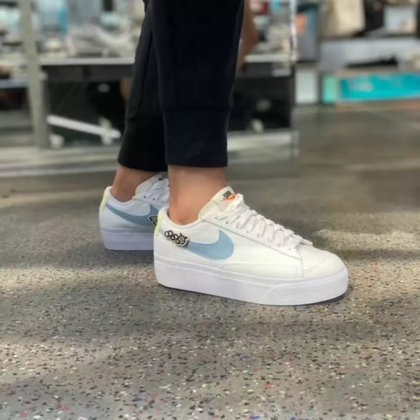 Giày Nike Blazer Low Platform Next Nature 'Air Sprung' DJ6376-100 - Ảnh 3