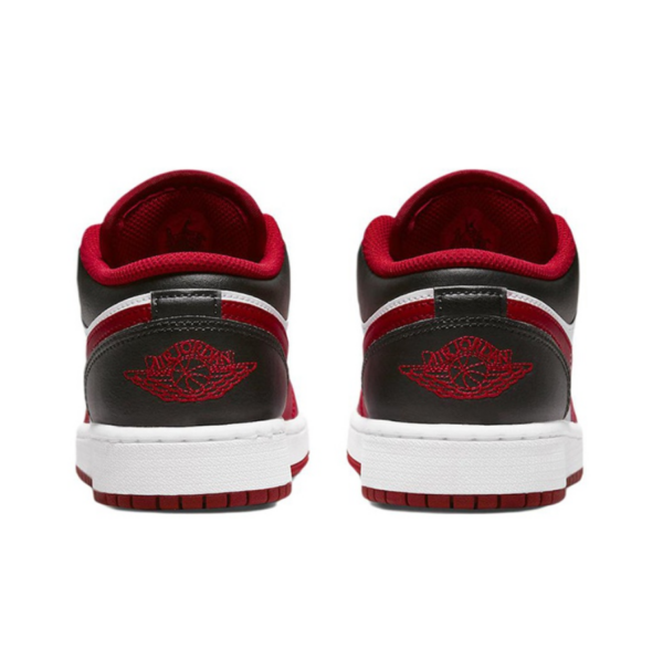 Giày Nike Air Jordan 1 Low GS 'Reverse Black Toe' 553560-163 - Ảnh 8