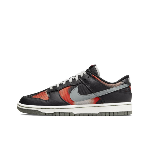 Giày Nike Dunk Low 'Black Graffiti Red' DM0108-001 - Ảnh 6