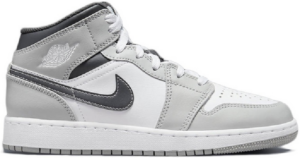 Giày Nike Air Jordan 1 Mid 'Light Smoke Grey' 554725-078