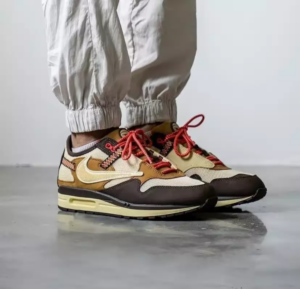Alternative view of Giày Nike Air Max 1 Travis Scott 'Baroque Brown' DO9392-200
