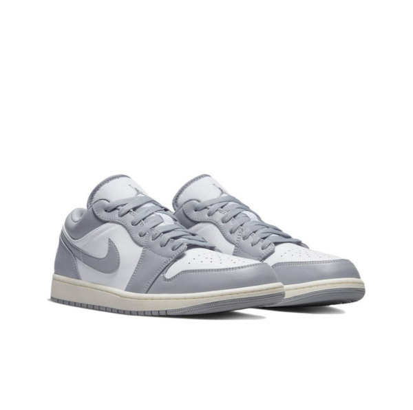 Giày Nike Air Jordan 1 Low 'Vintage Grey' 553558-053 - Ảnh 6