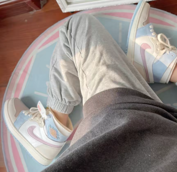 Giày Nike Air Jordan 1 Zoom Comfort Pink Oxford DQ5092-651 - Ảnh 6