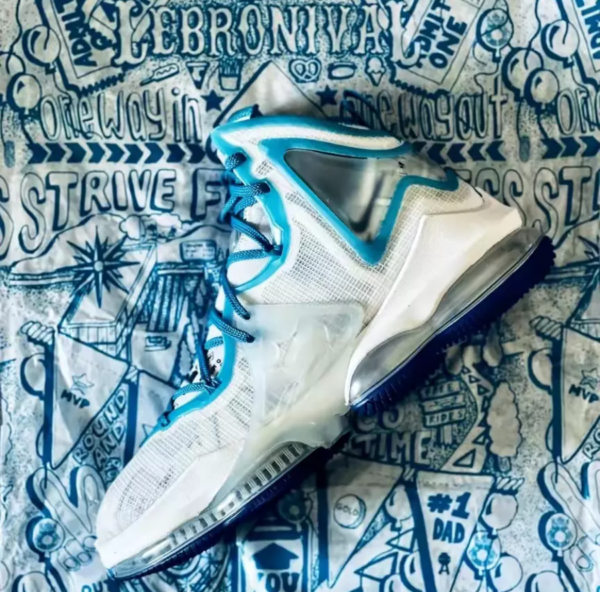 Giày Nike Space Jam x LeBron 19 EP 'Sweatsuit' DC9342-100 - Ảnh 5