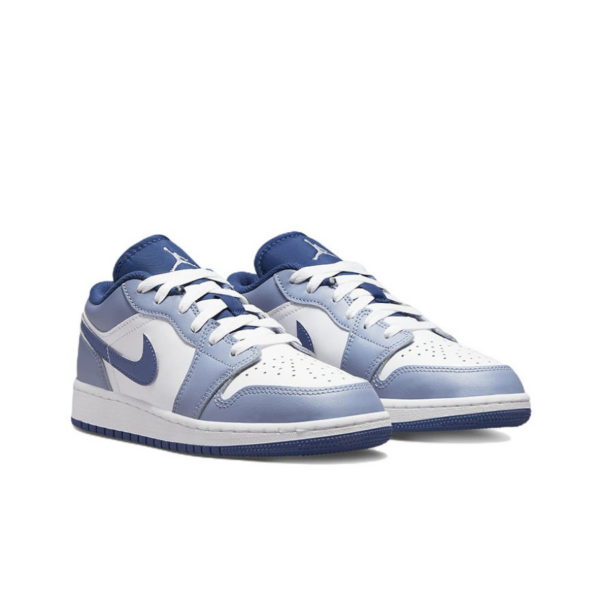 Giày Nike Air Jordan 1 Low GS 'Ashen Slate' 553560-414 - Ảnh 7