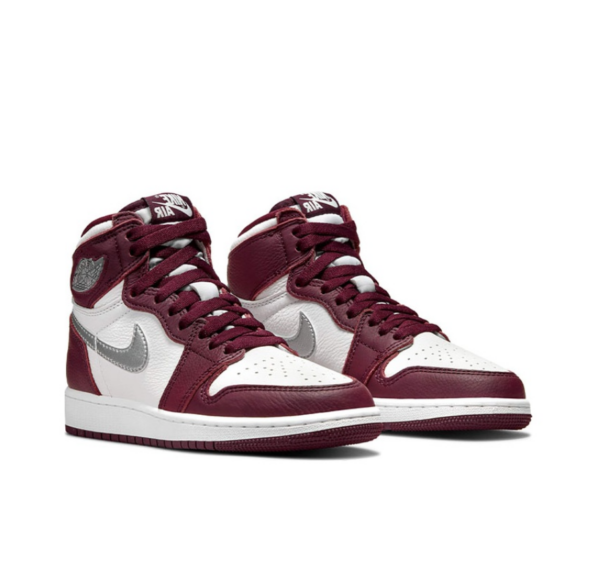 Giày Nike Air Jordan 1 Retro High OG GS 'Bordeaux' 575441-611 - Ảnh 5